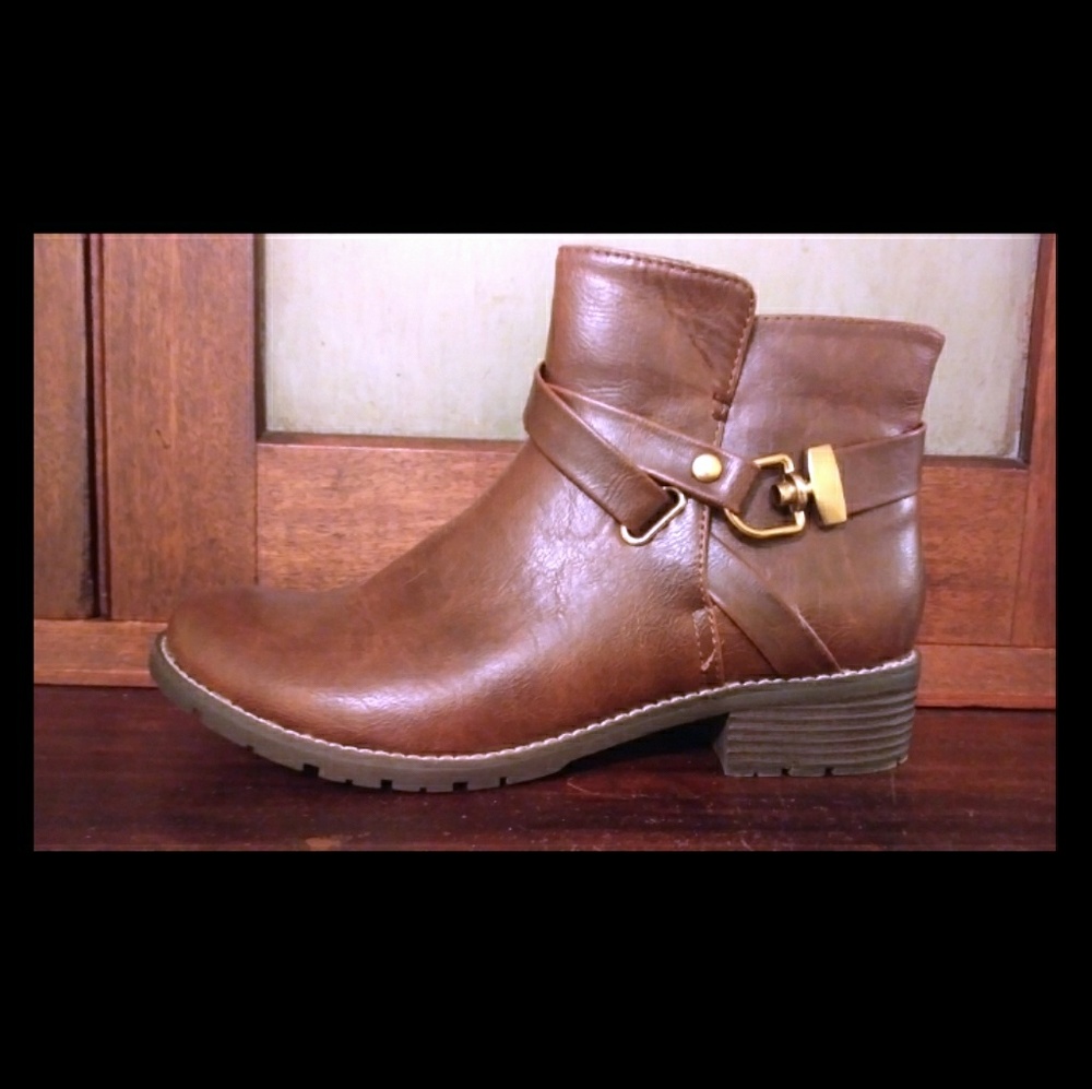 Brown EuroSoft Ankle Boots